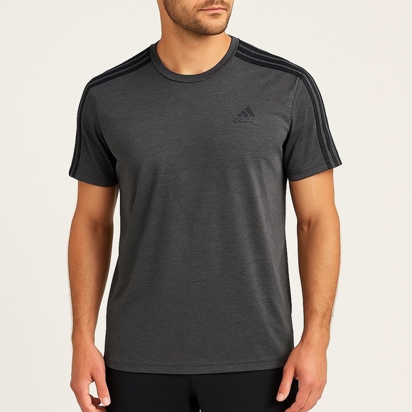 adidas Other - Adidas Heather Gray Climalite Tee Size Medium Minimalist Athleisure Streetwear